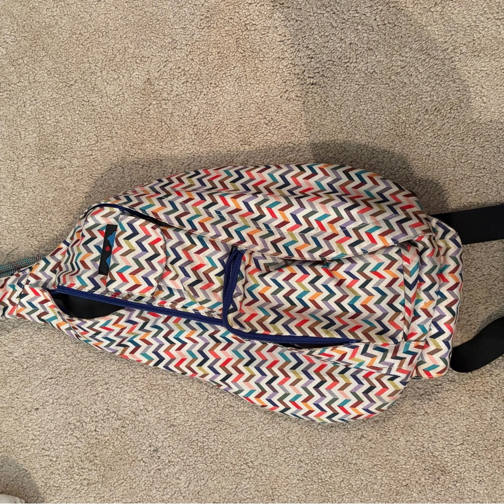 Kavu Multicolor Chevron Pattern Bag